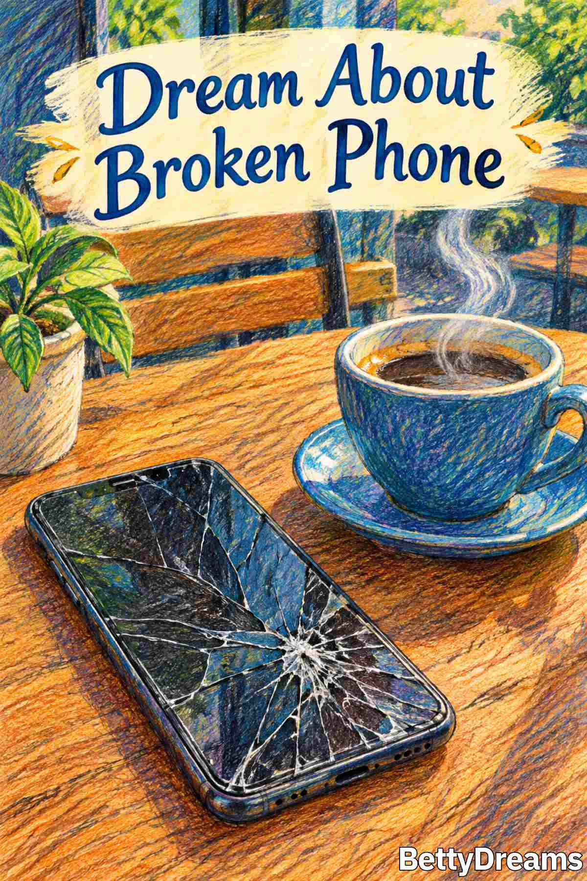 broken phone in dream
