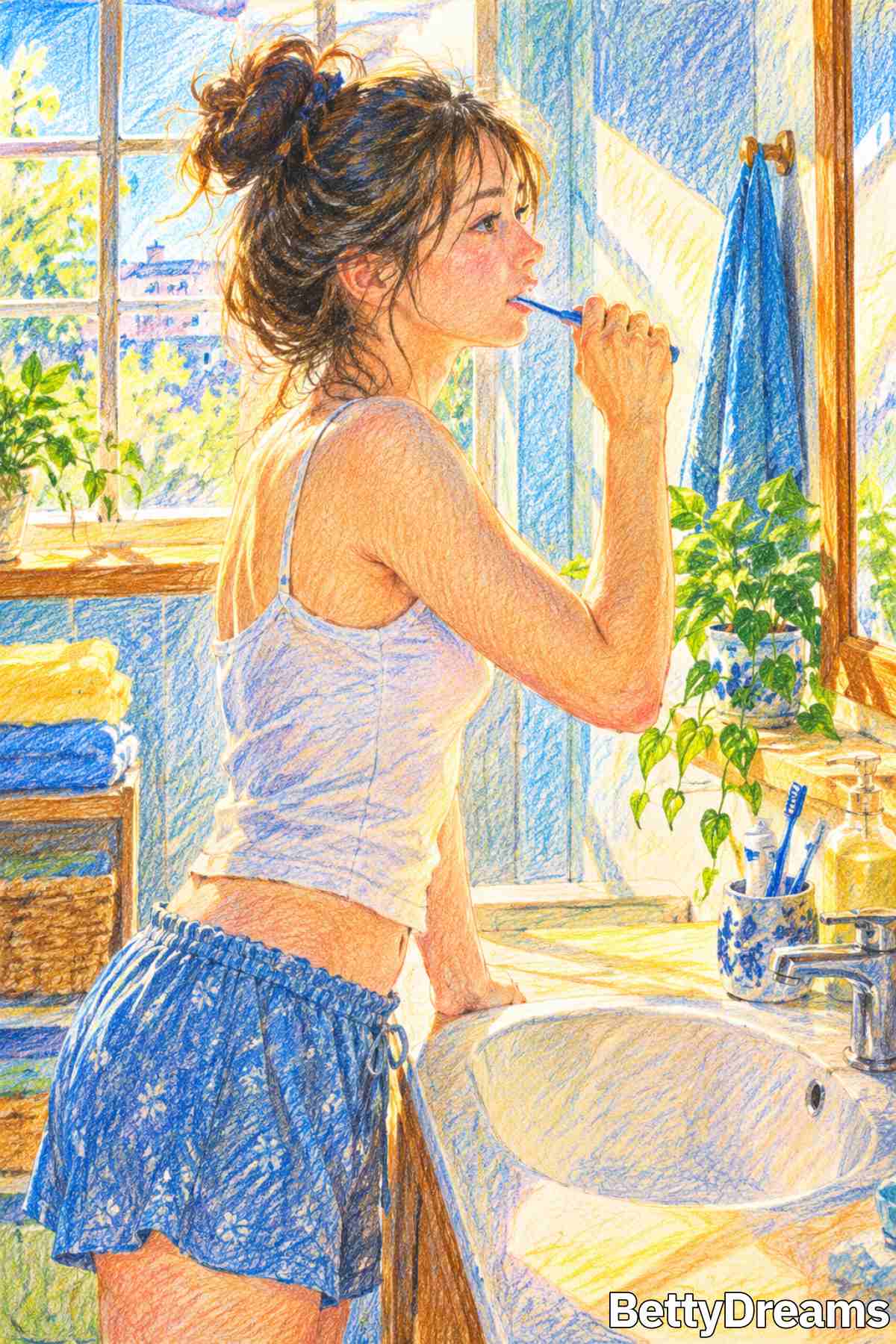 dream of brushing teeth