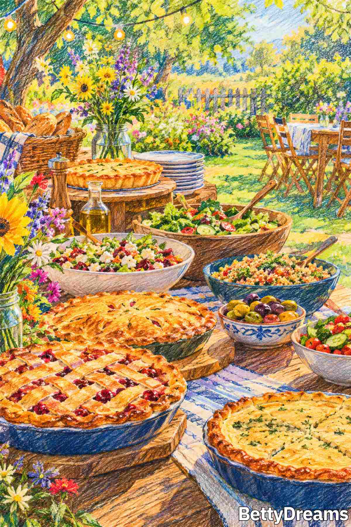 dreaming about a buffet