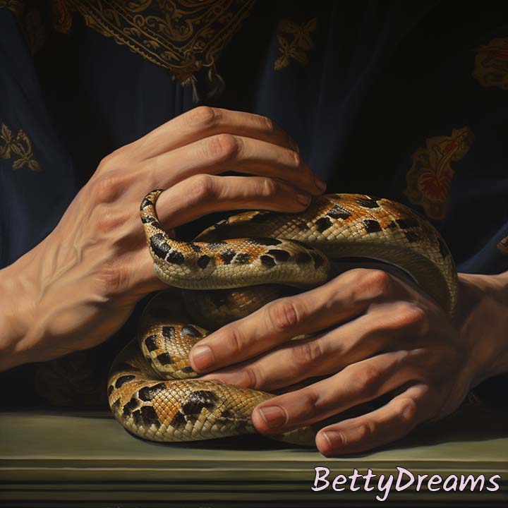 dream of catching a snake with bare hands 