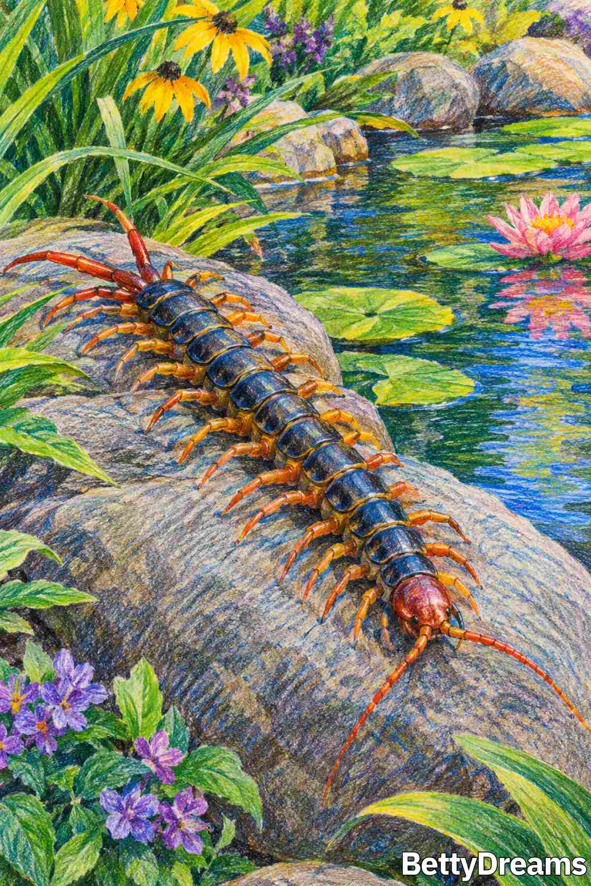 having a dream about centipedes
