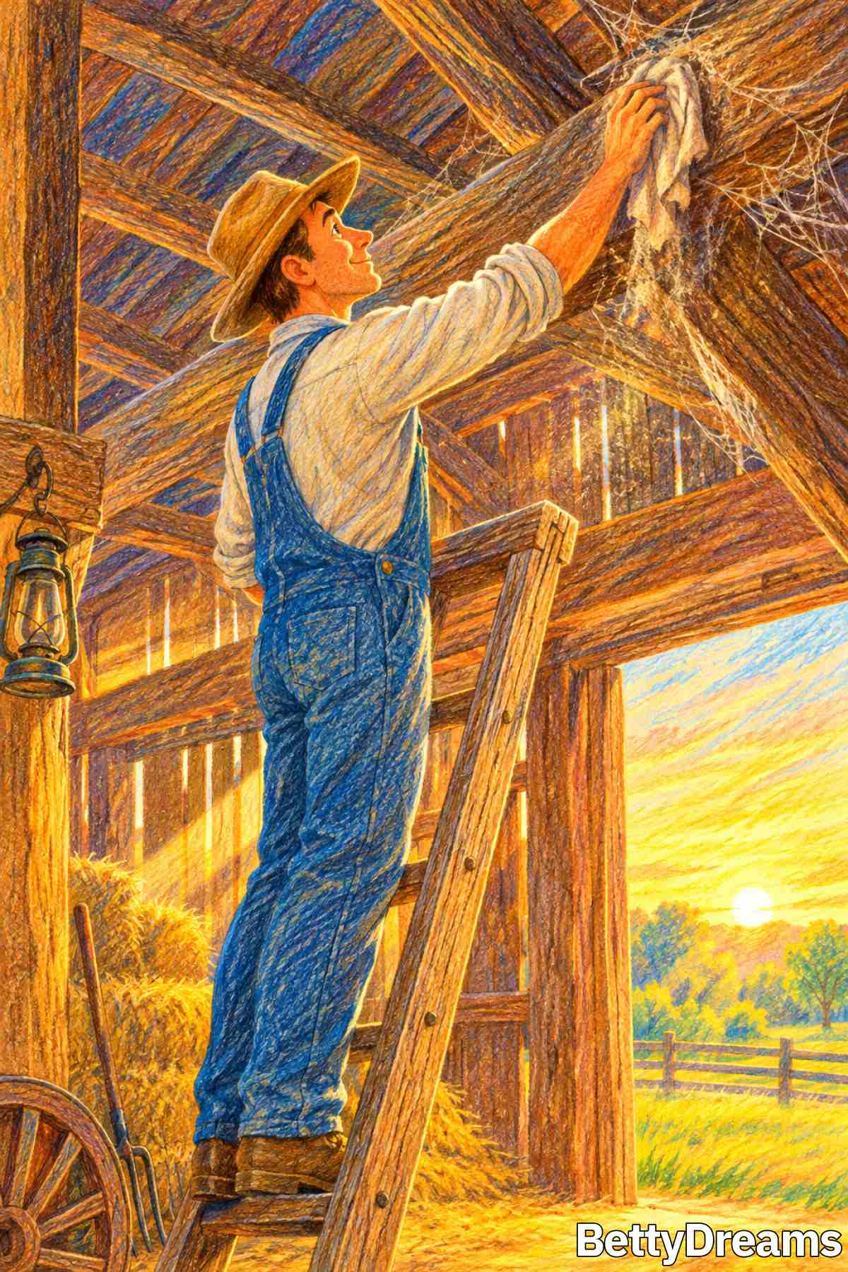 spider web cleaning dream meaning