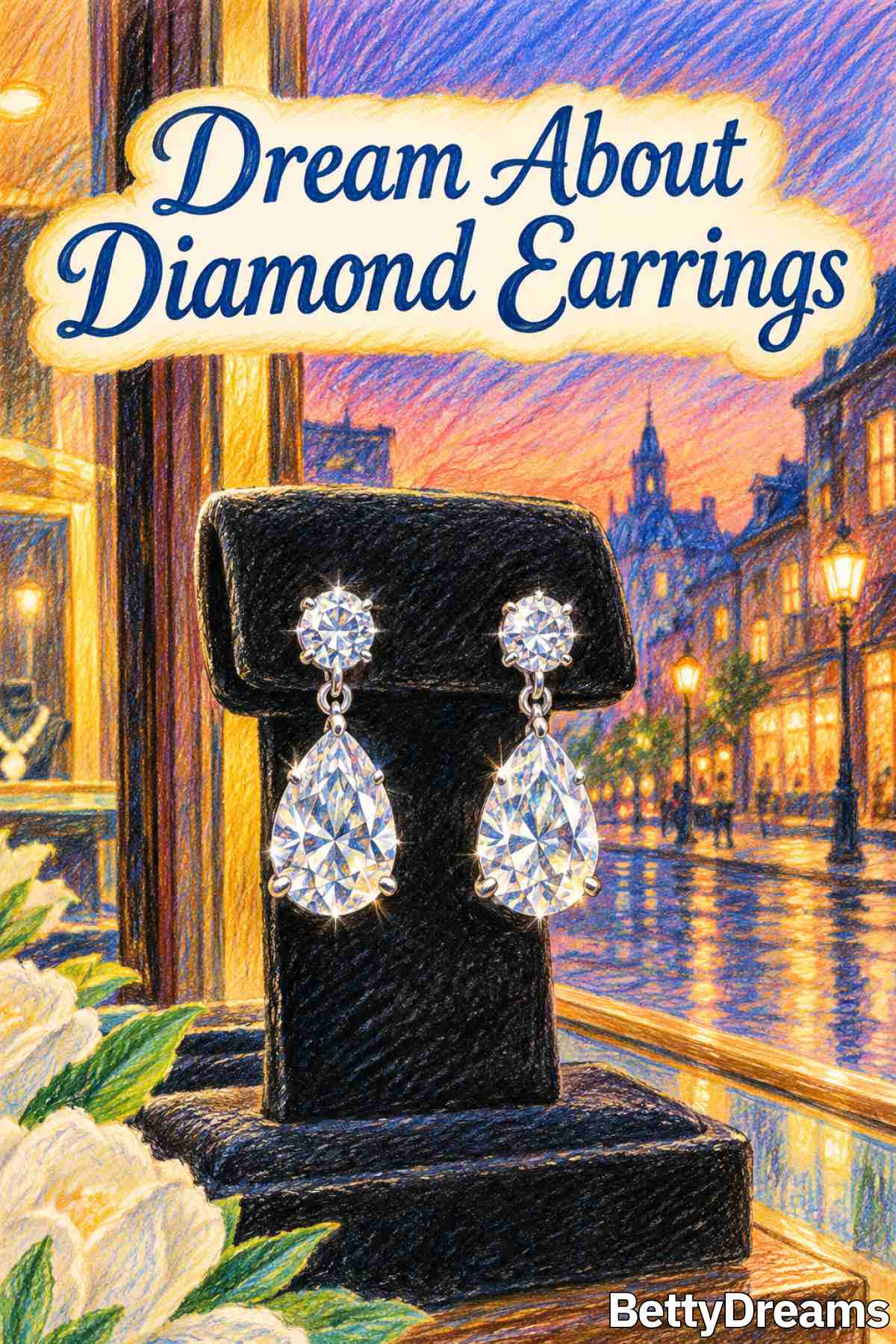 dream of diamond earrings