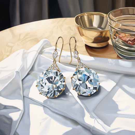 dream of diamond earrings