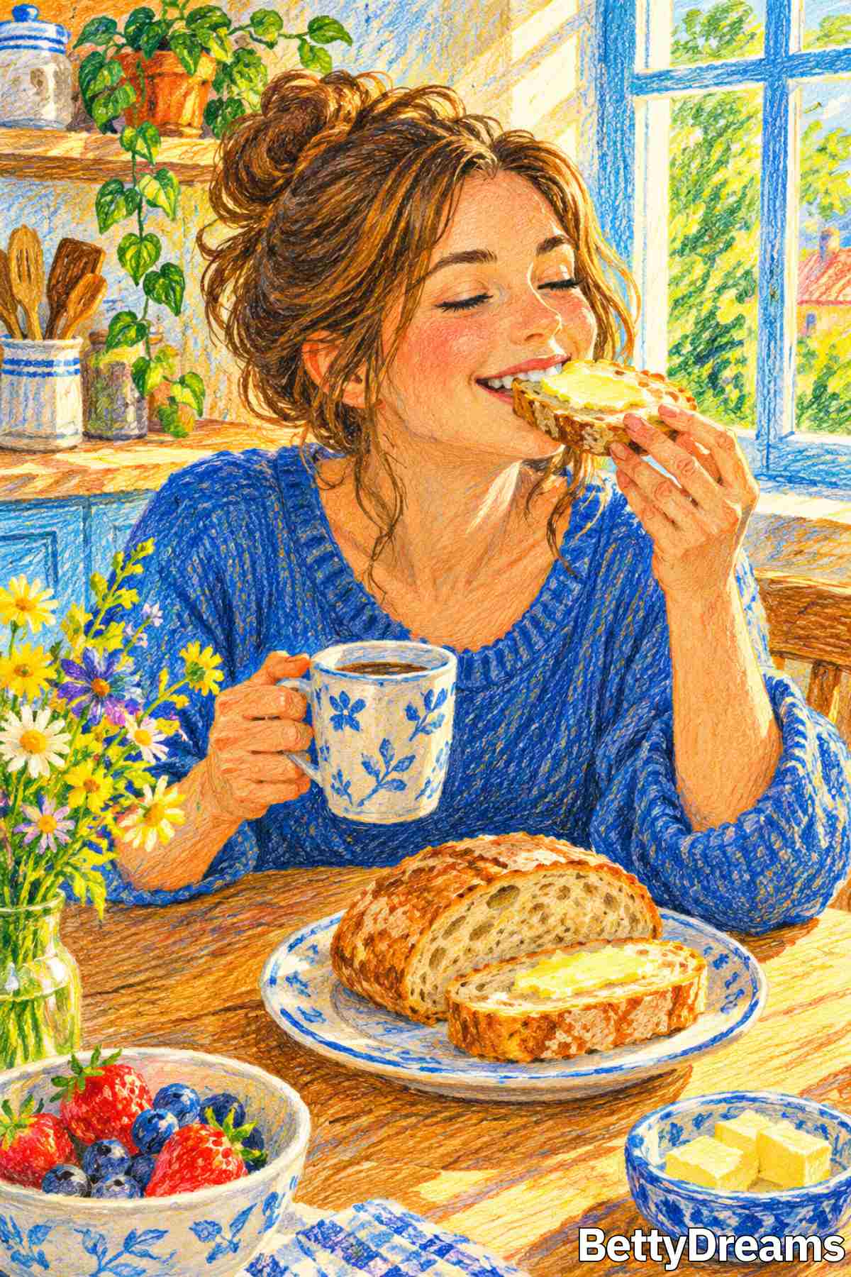 dreams about eating bread