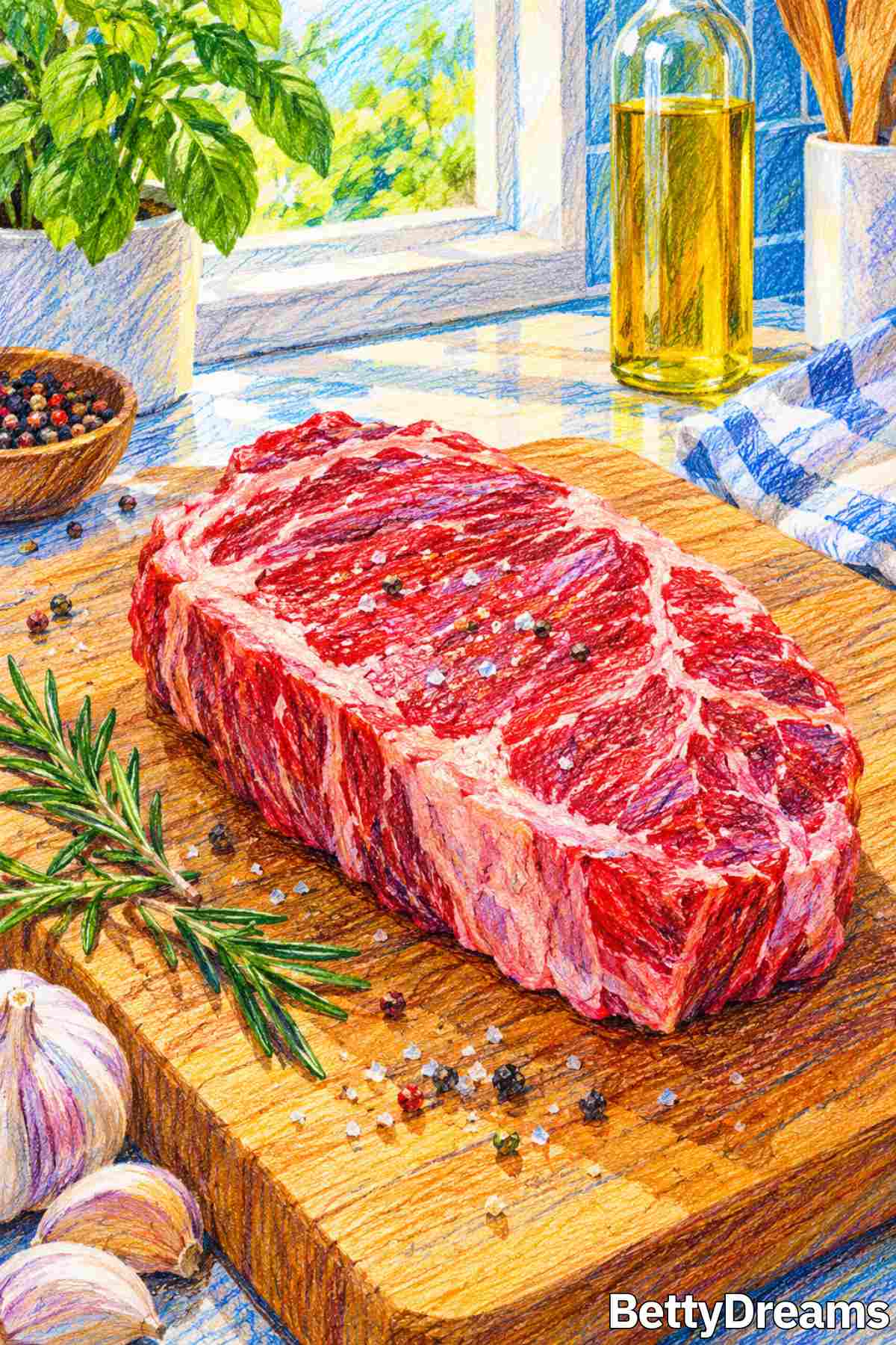 dreaming of eating raw meat