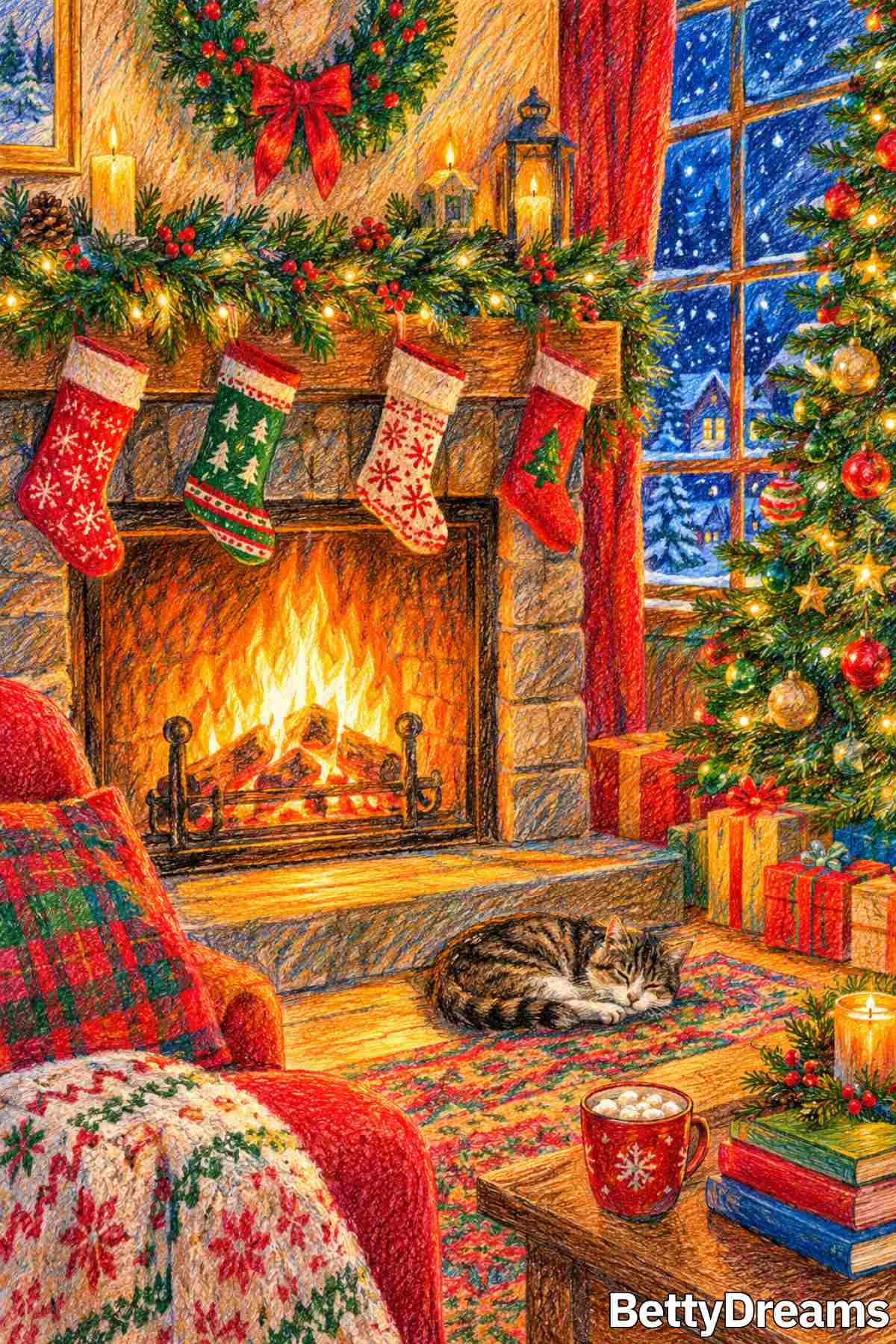 meaning of fireplace in dream