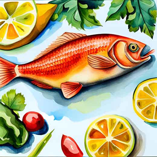 dream of fried fish