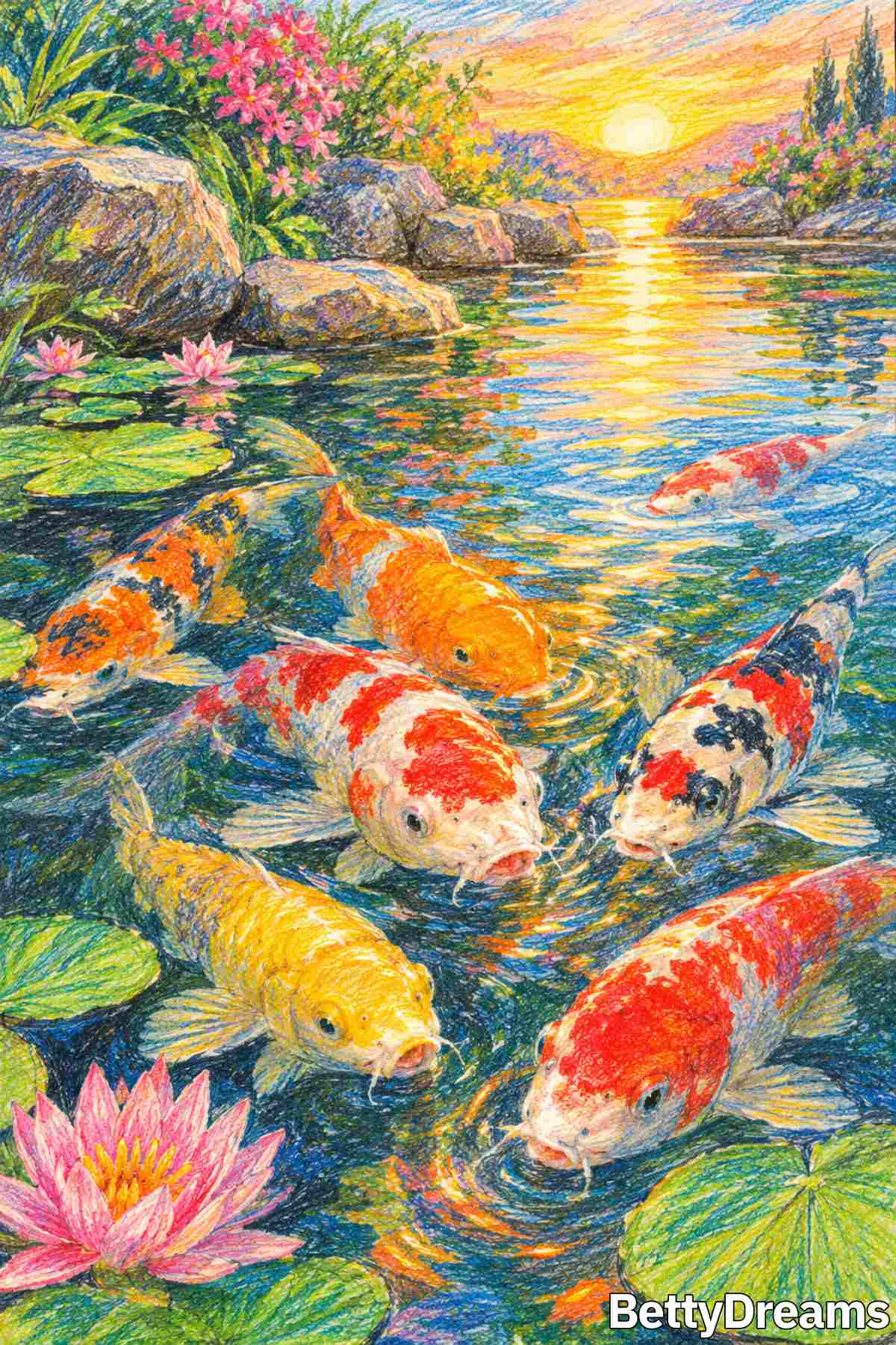 koi fish in dream