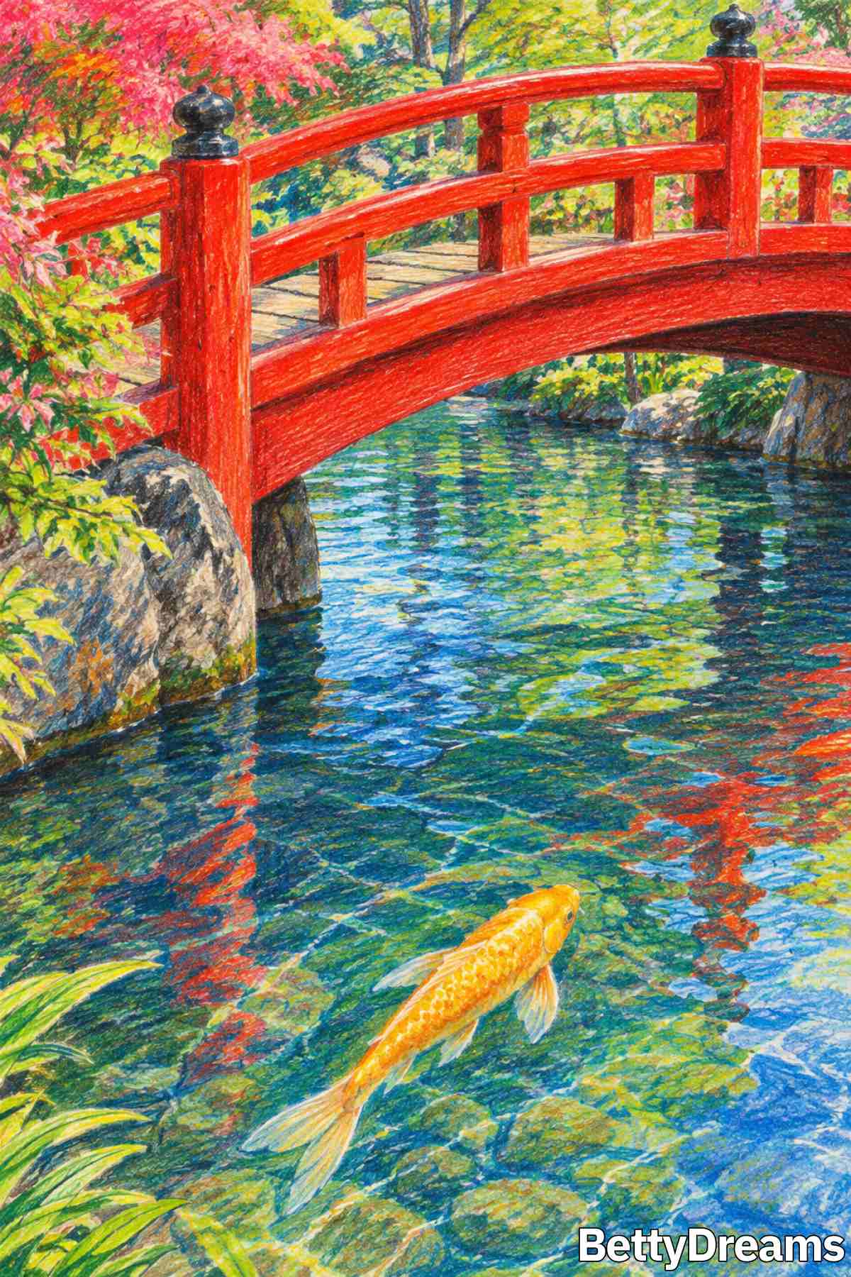 dreaming about koi fish