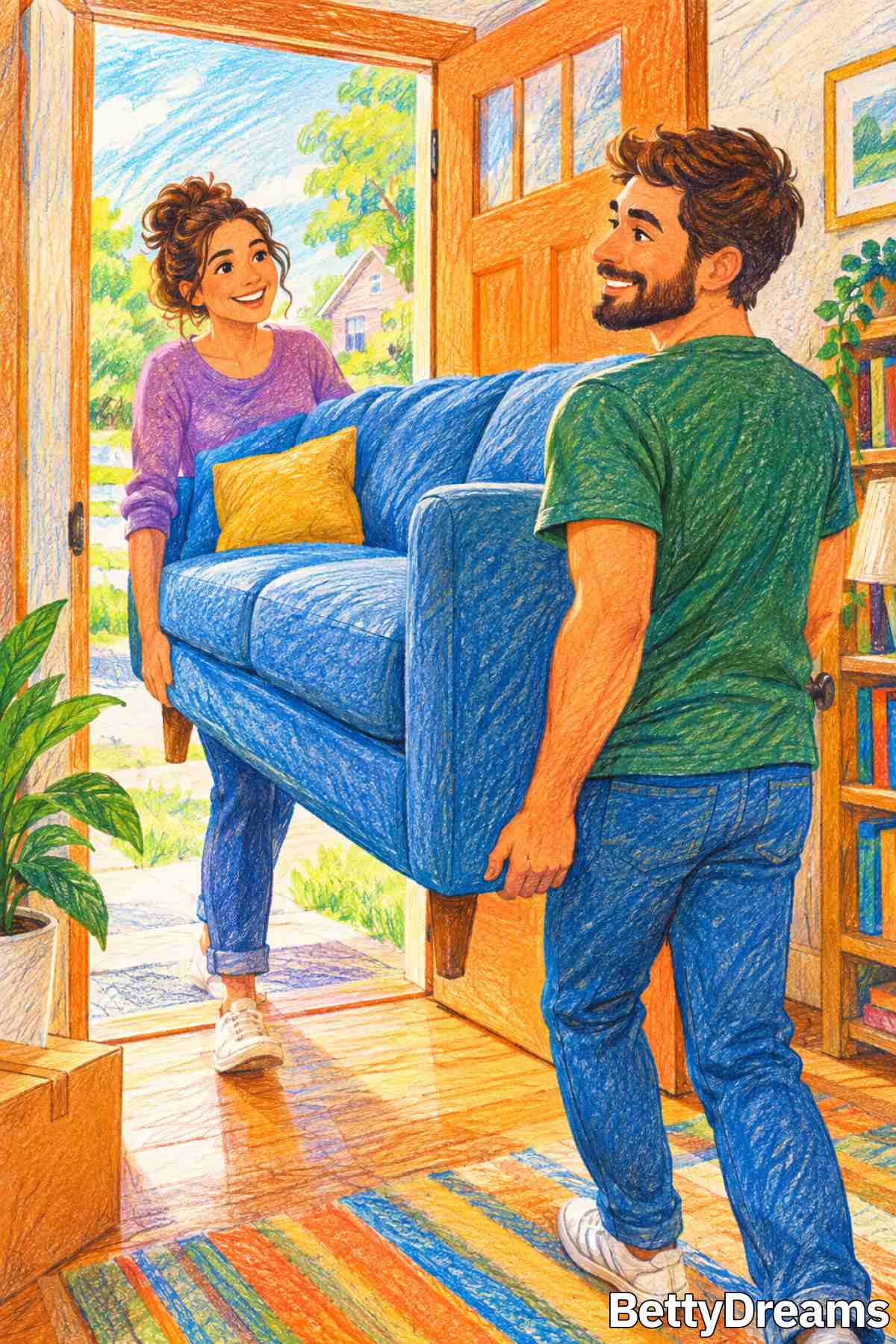 having a dream about moving to a new home