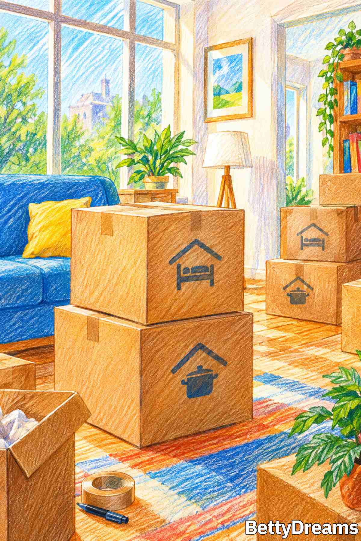 dreaming about moving to a new house