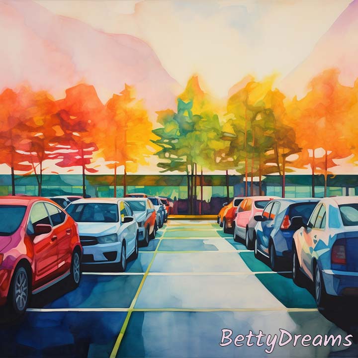 dream of parking lot