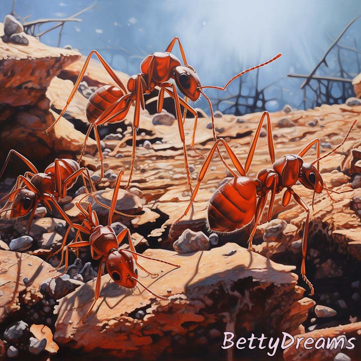 dream of red ants meaning