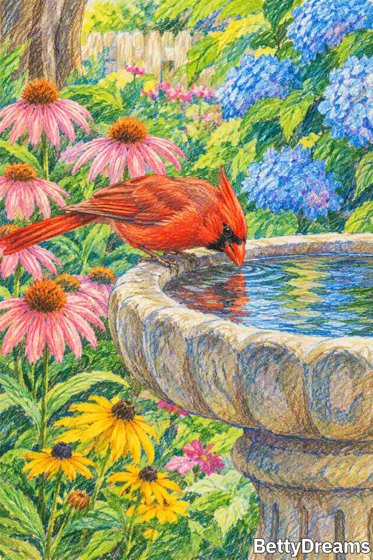 dream of red bird