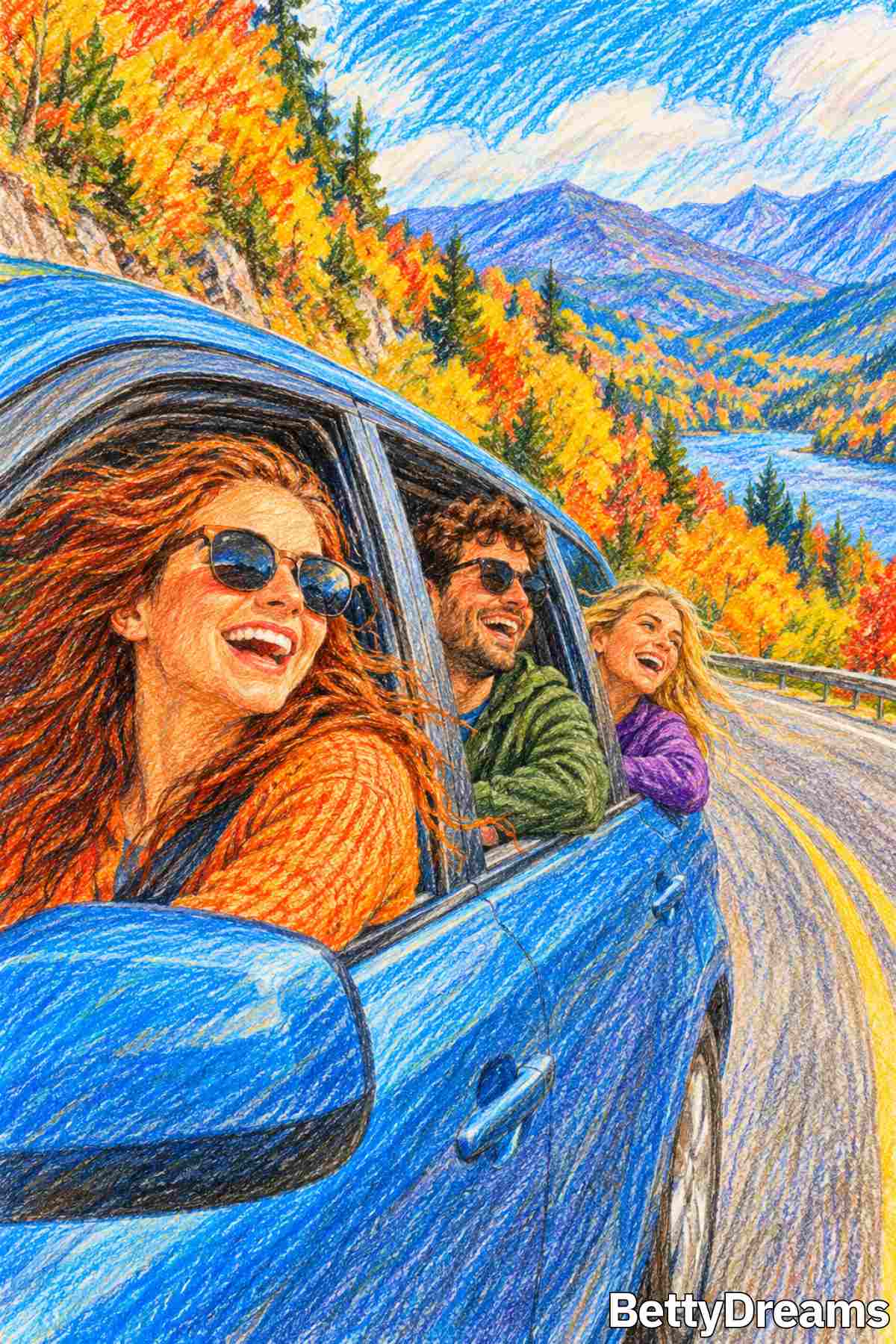 dream about going on a road trip