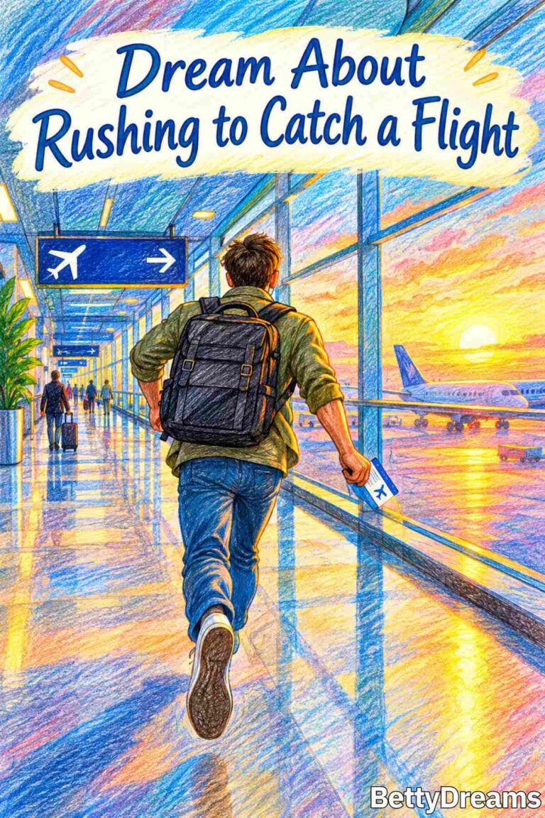 Dream of Rushing to Catch a Flight Meaning