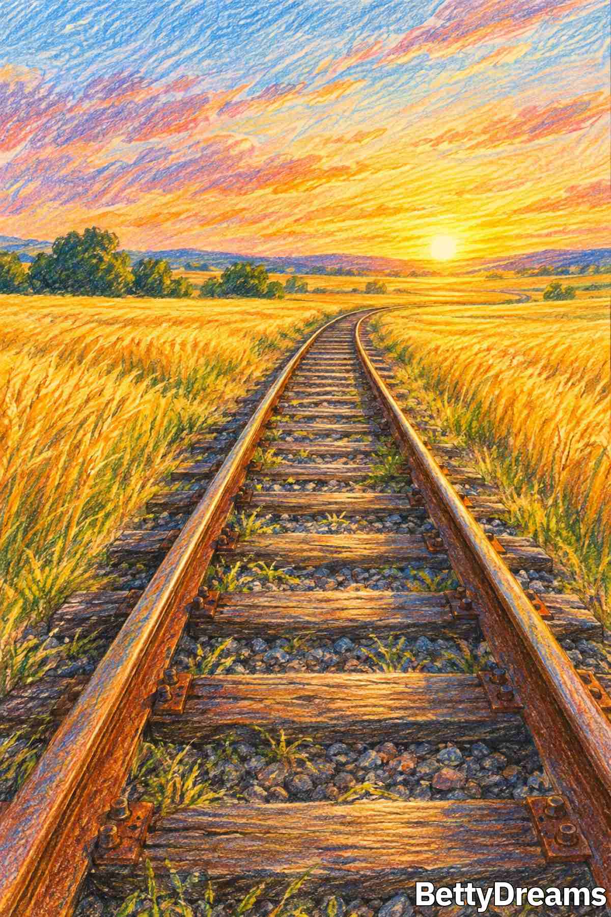 train tracks in dream