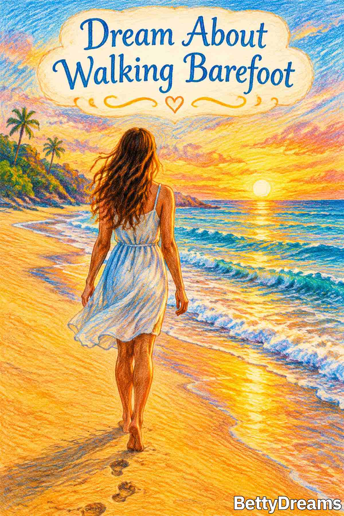 walking barefoot in a dream