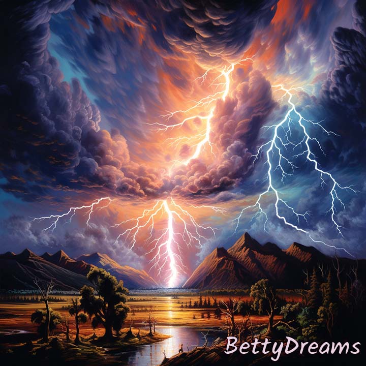 dream with lightning
