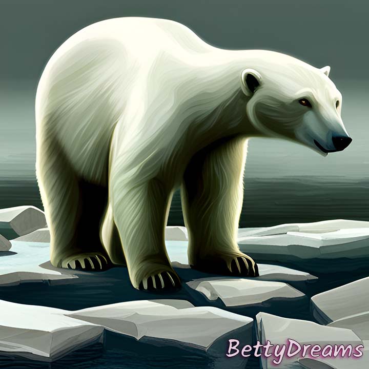 dreaming about a polar bear 