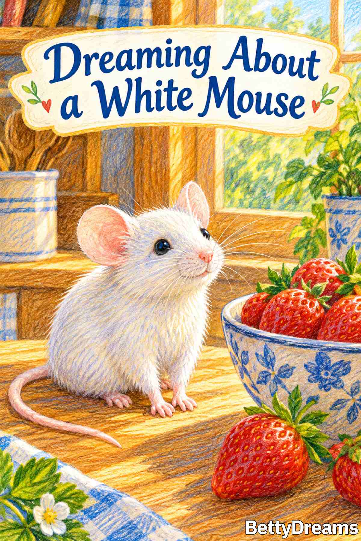 dreaming about a white mouse