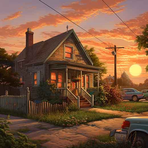 dreaming about childhood home