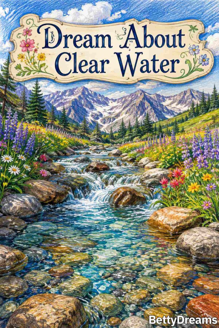 Dreaming About Clear Water