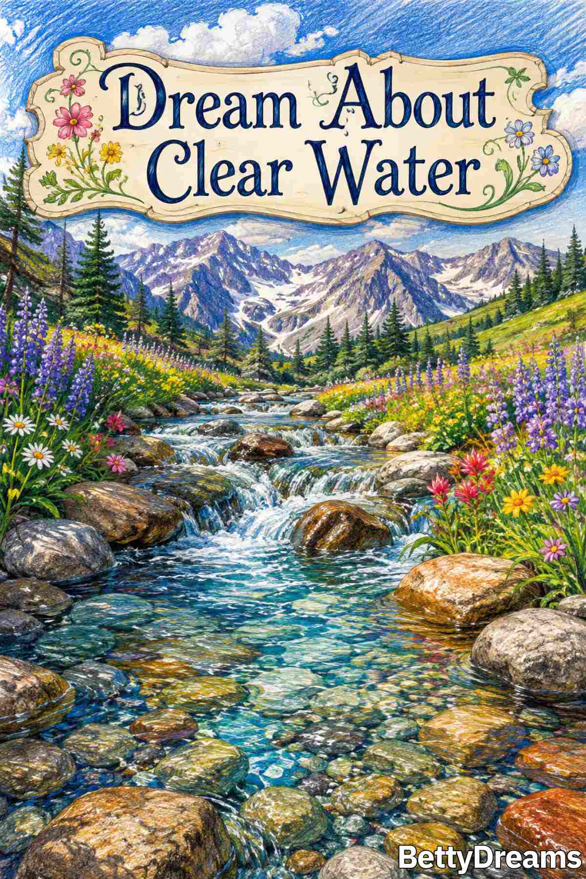 having a dream about clear water