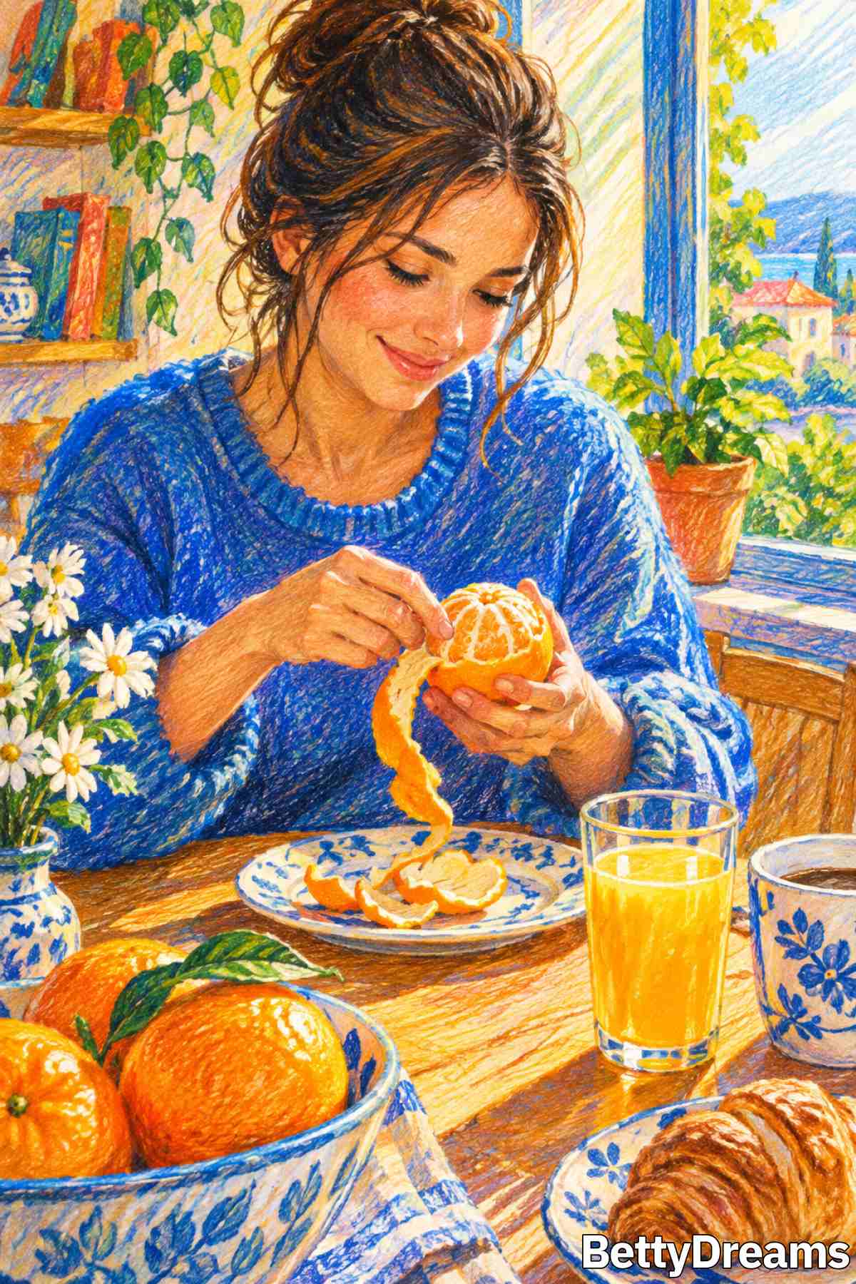 oranges in dream