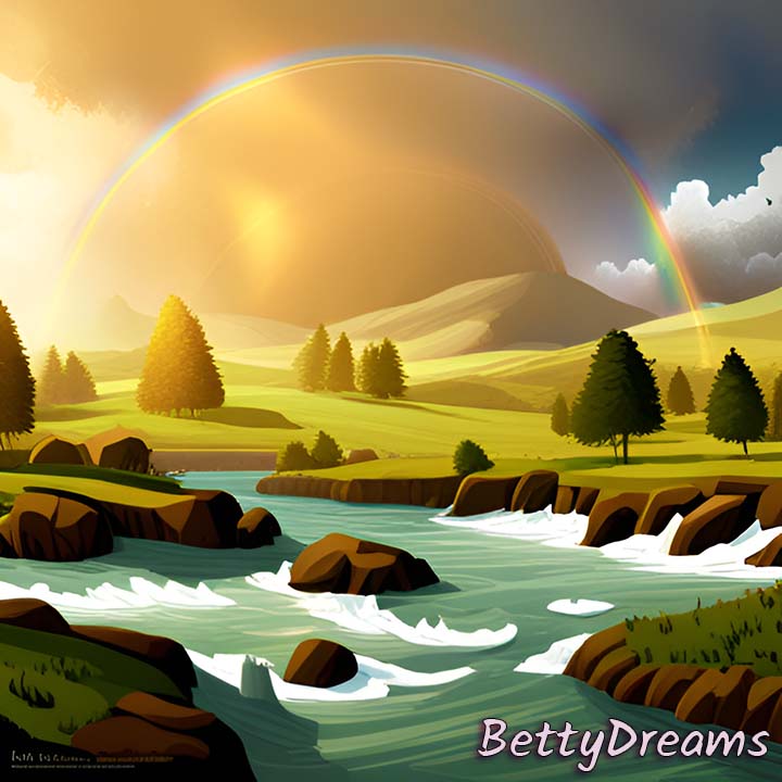 dreaming about rainbow