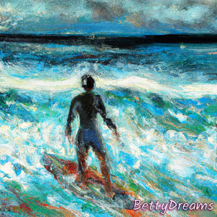 dreaming about surfing 