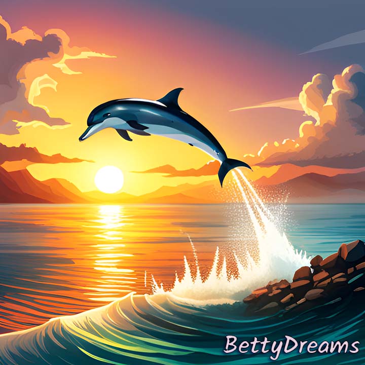 Licorne Rêveuse De Dolphins DreamDesign En Poster, Tableau Sur