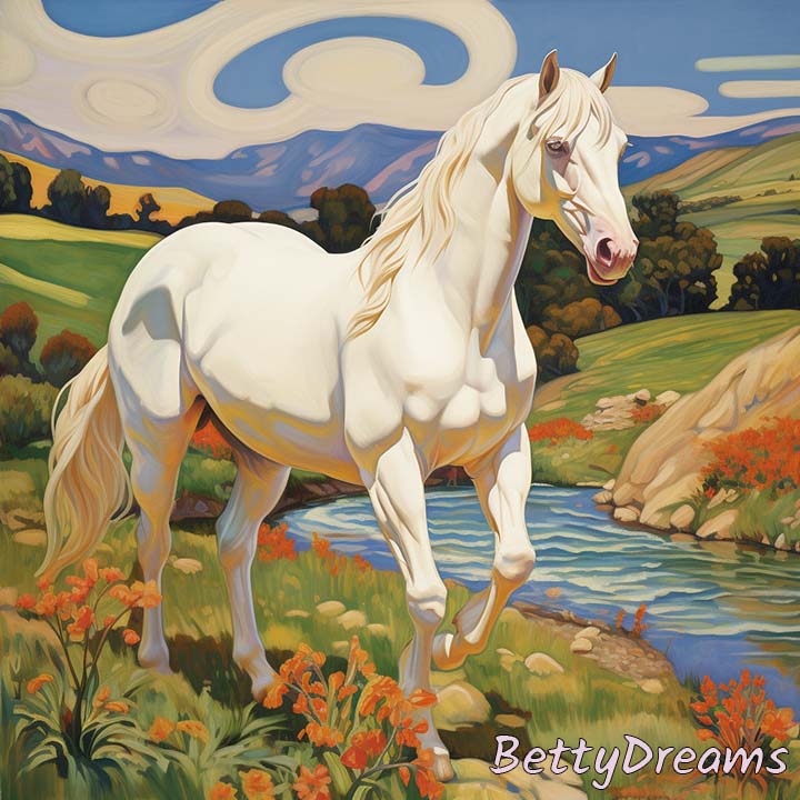 dreaming about white horse