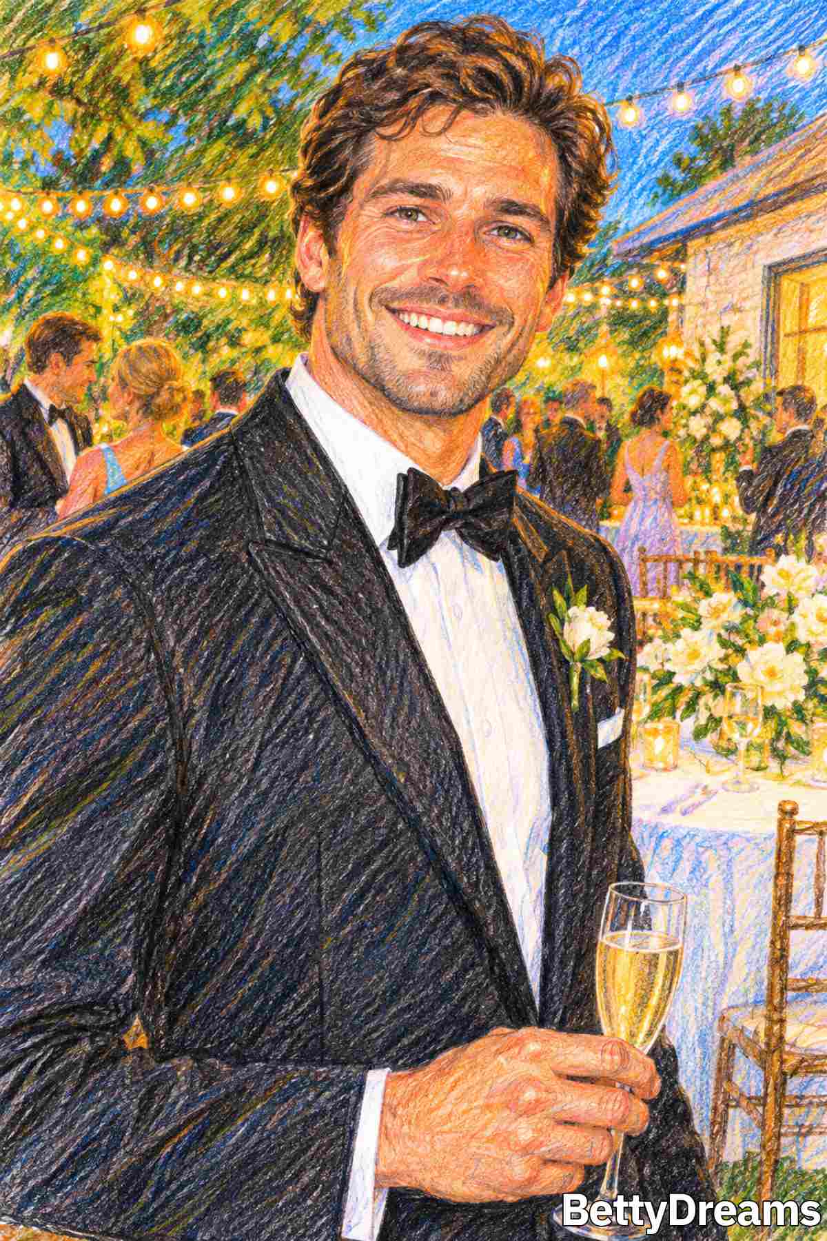seeing a man in black clothes in a dream