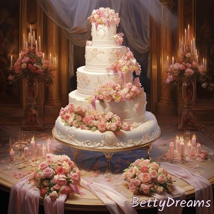 dreaming of a wedding cake