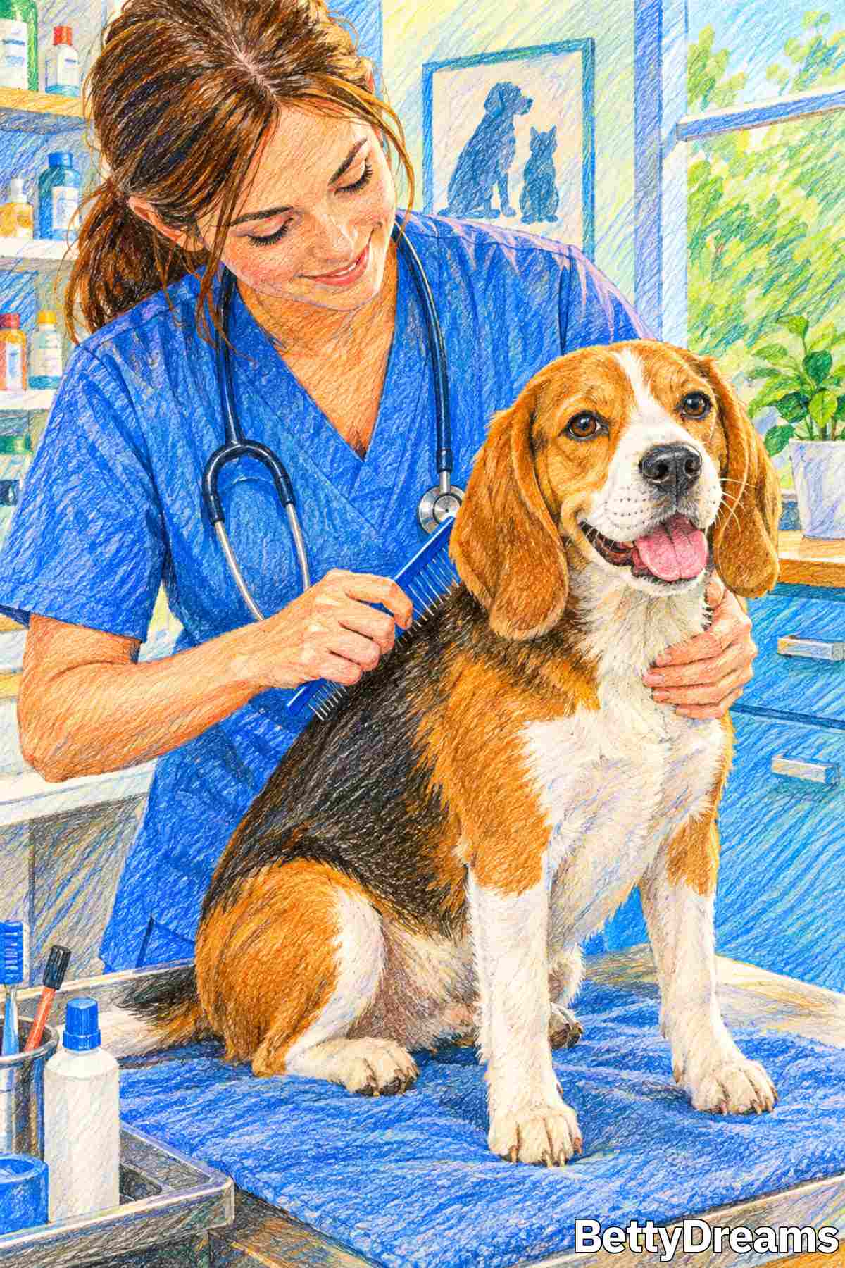 dream about fleas on a dog