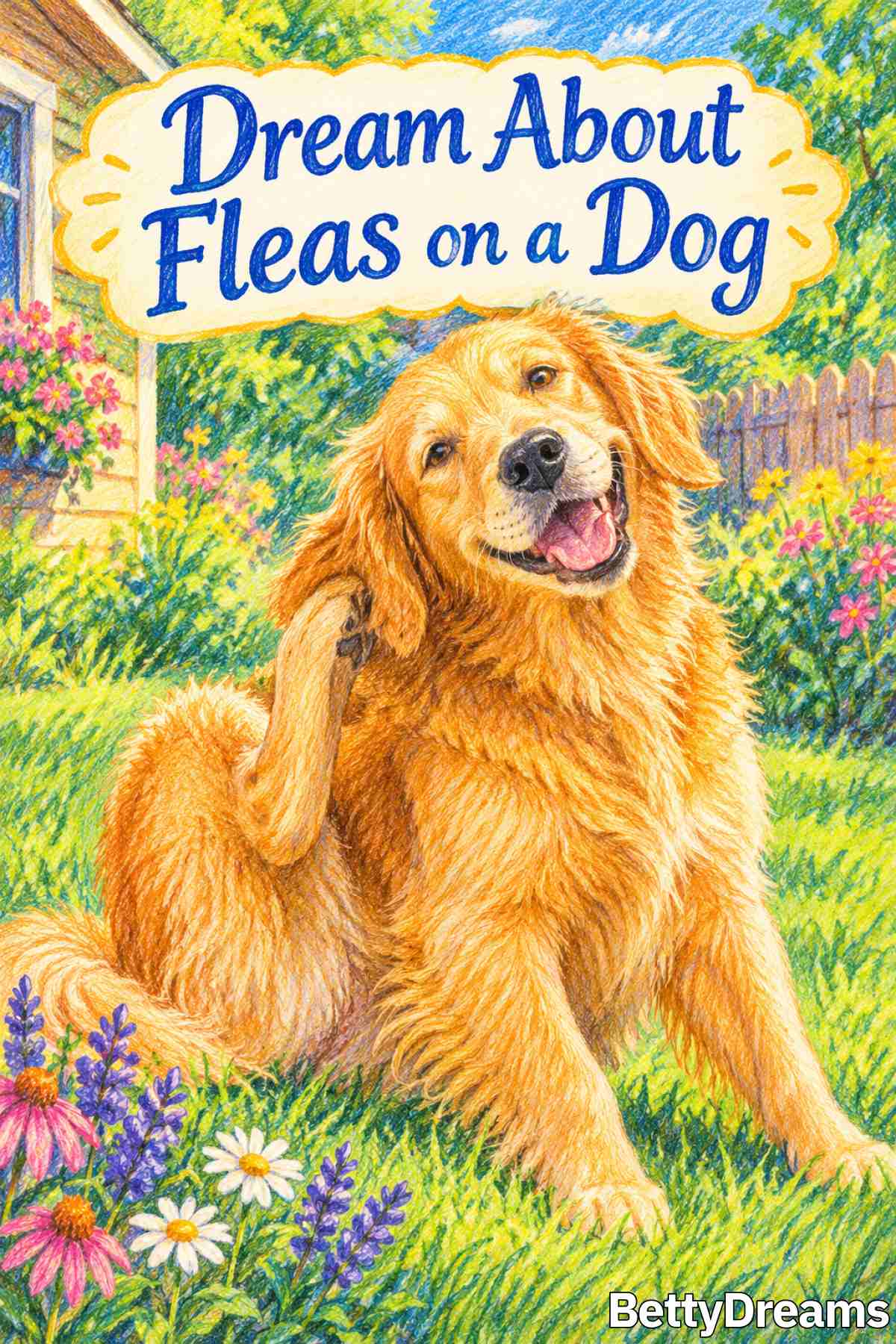 fleas on a dog in a dream