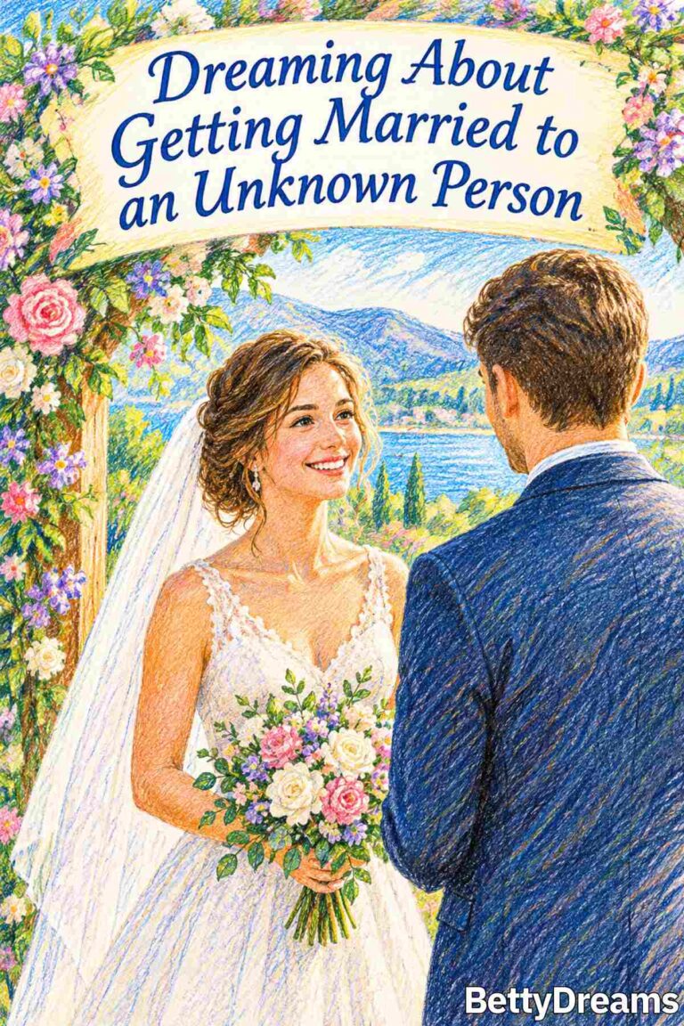 Dreaming of Getting Married to an Unknown Person