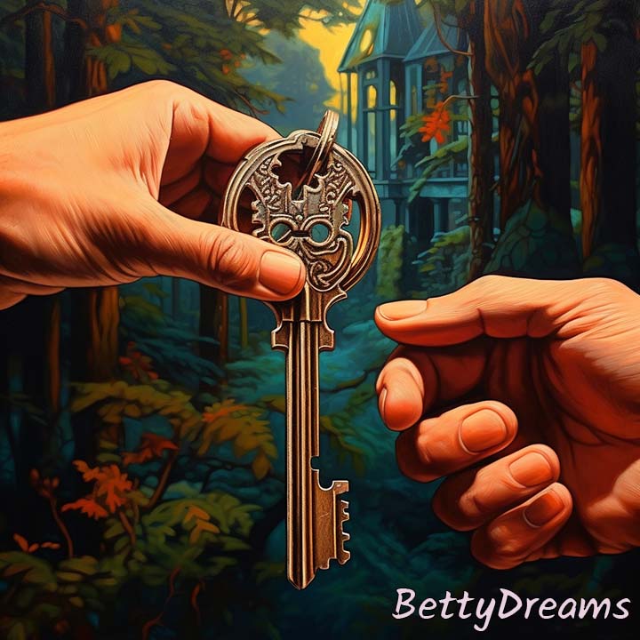 dreaming of someone giving you a key
