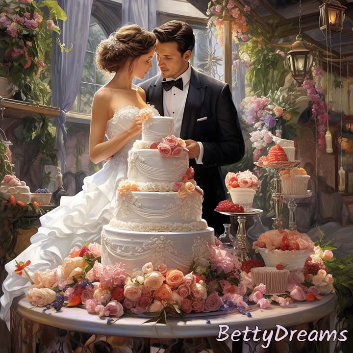 dreaming of wedding cake