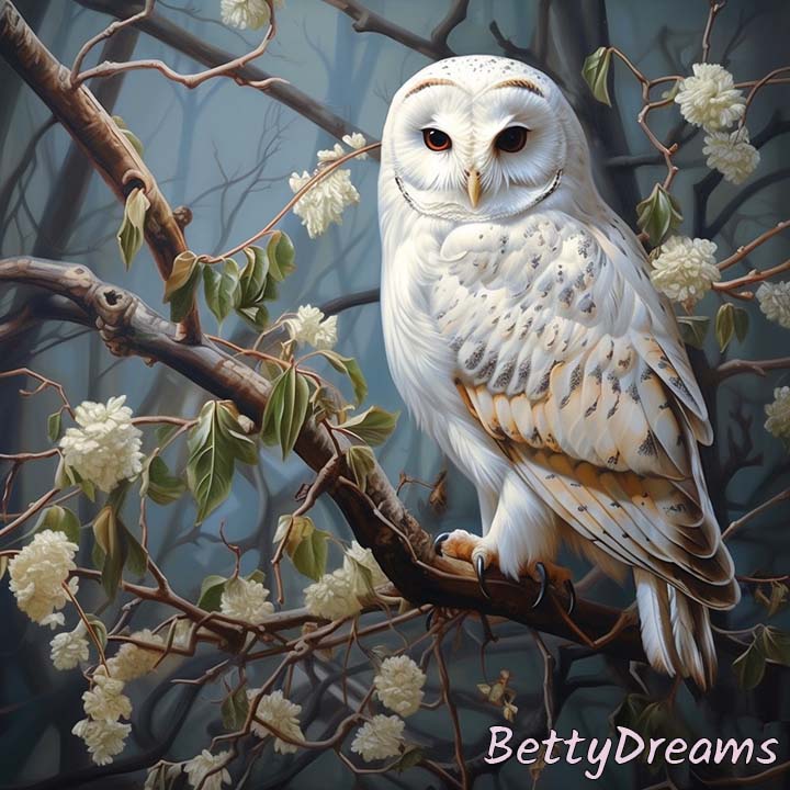 dreaming of white owl