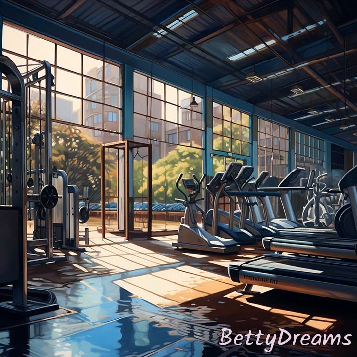 dreaming of working out