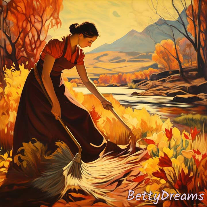 dreams about sweeping