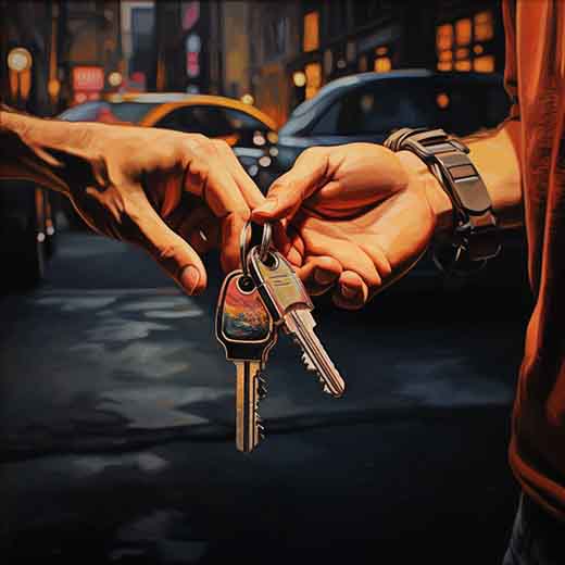 giving keys dream
