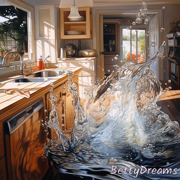 leaking water