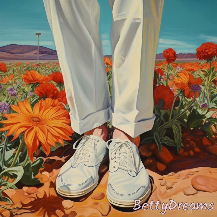 men wearing white shoes