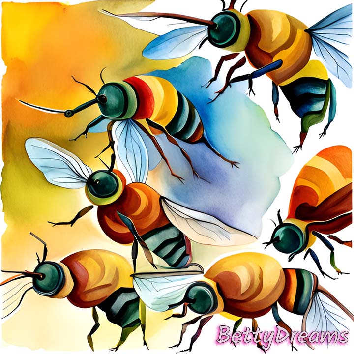 multiple bees