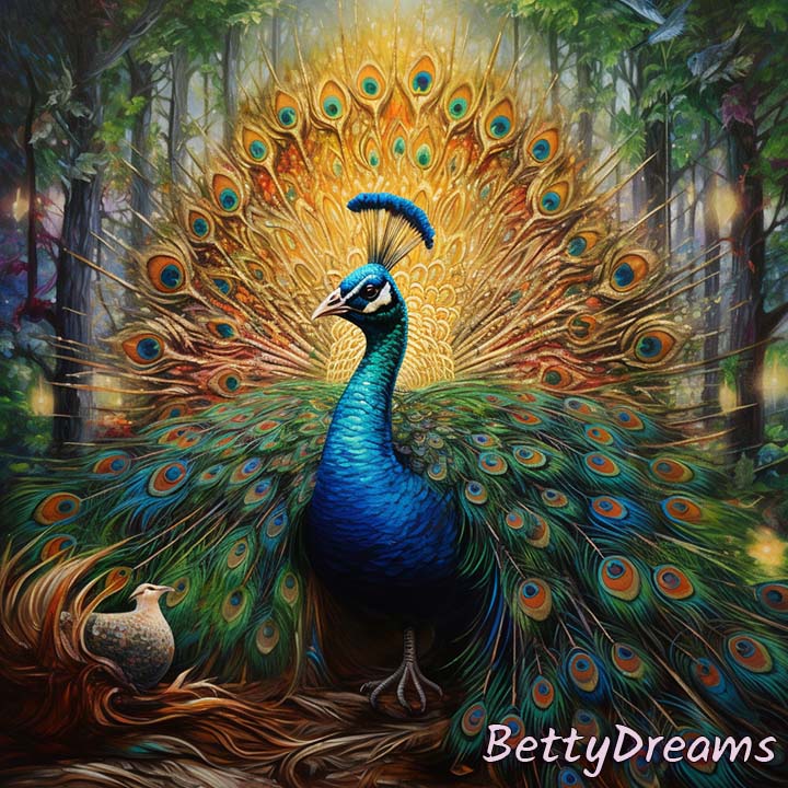 peacock in dream