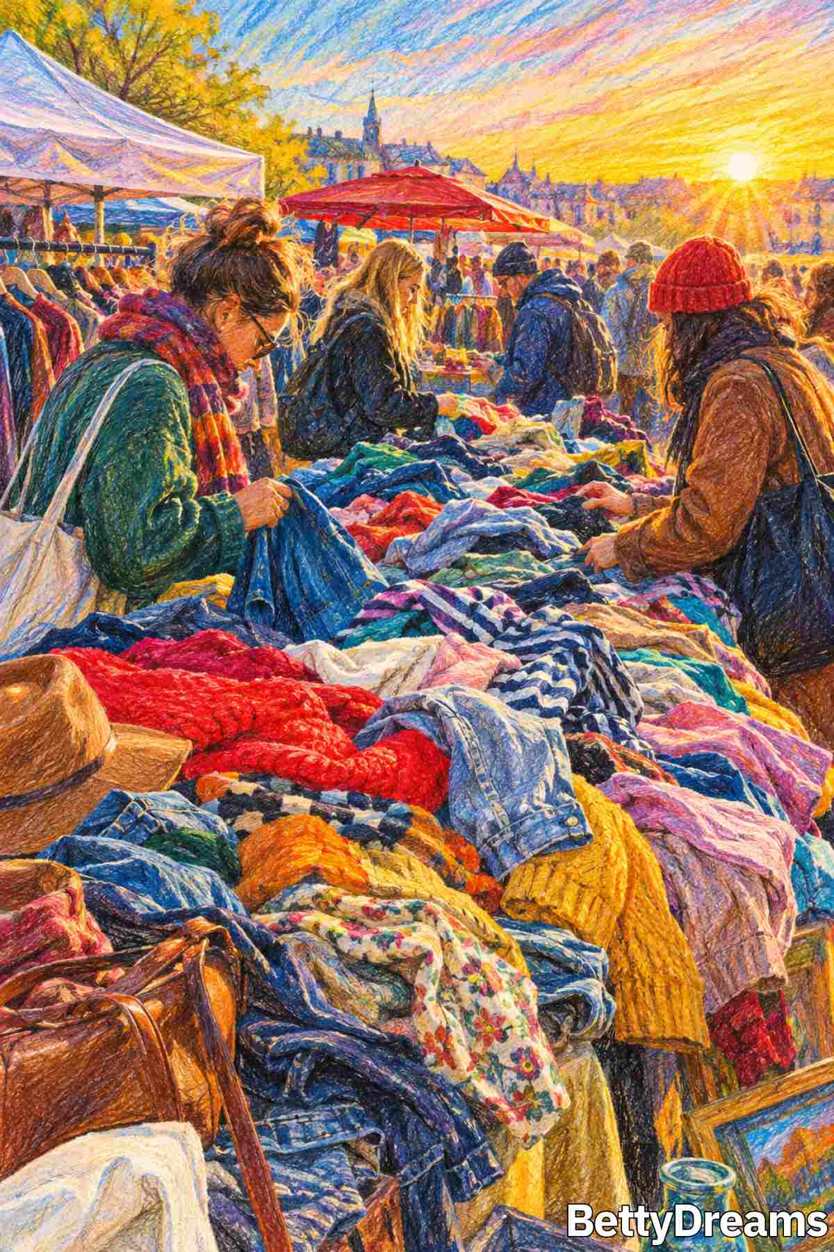 dreams about piles of clothes